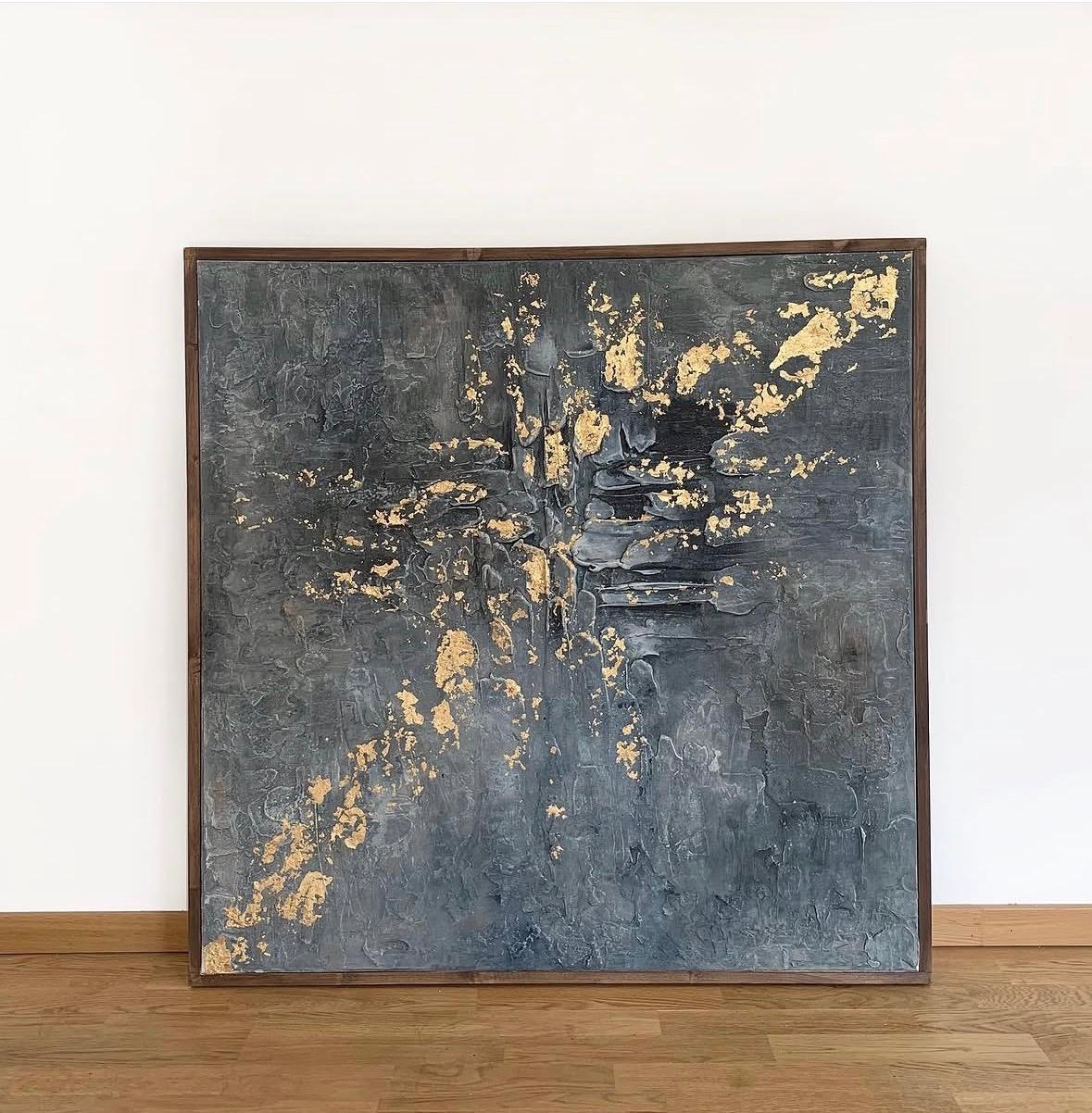 PETRICHOR, 100 x 100 cm
