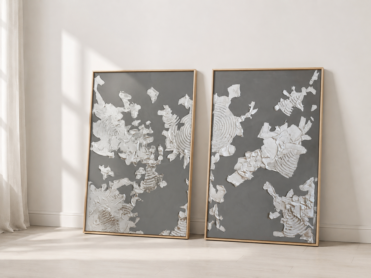 CHROME, 120 x 100 cm each