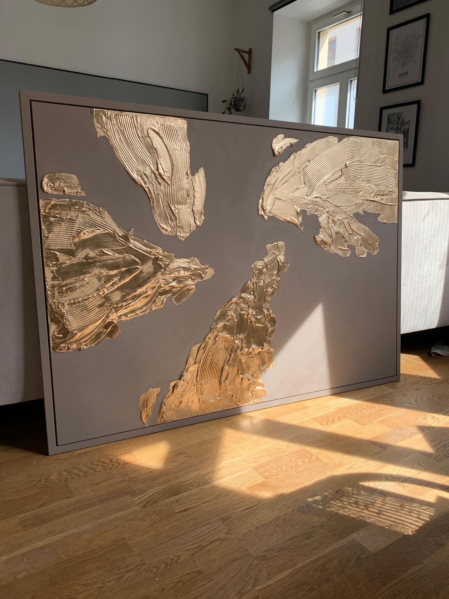 BRASS 150 x 100 cm